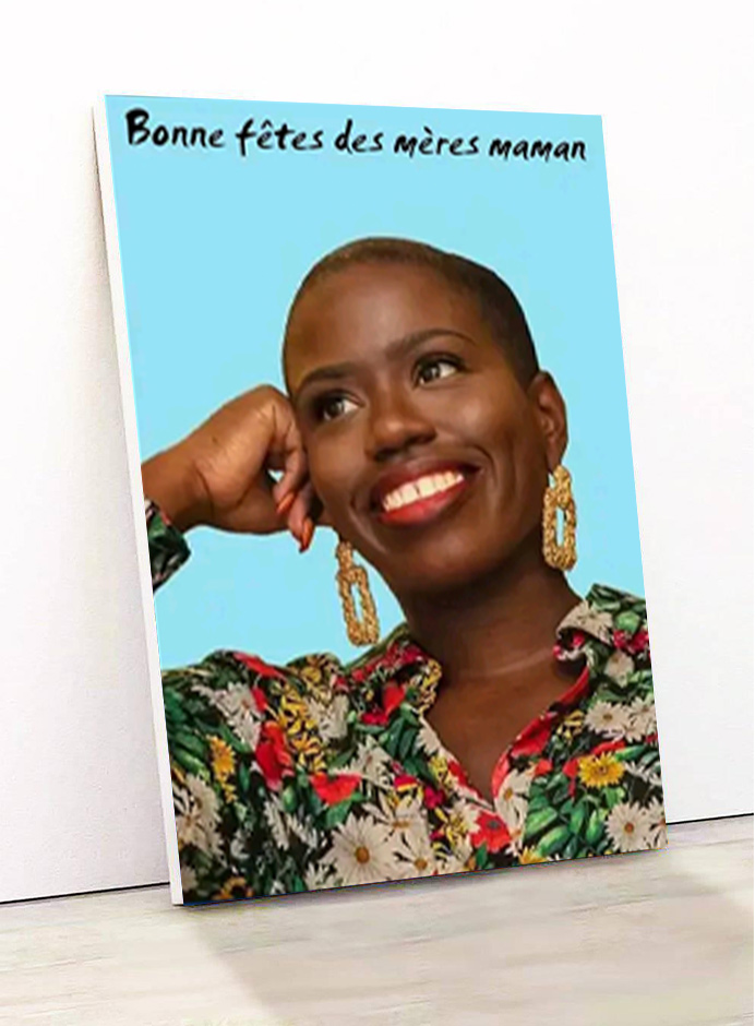 model de produit pour les agrandissements photos sur bois