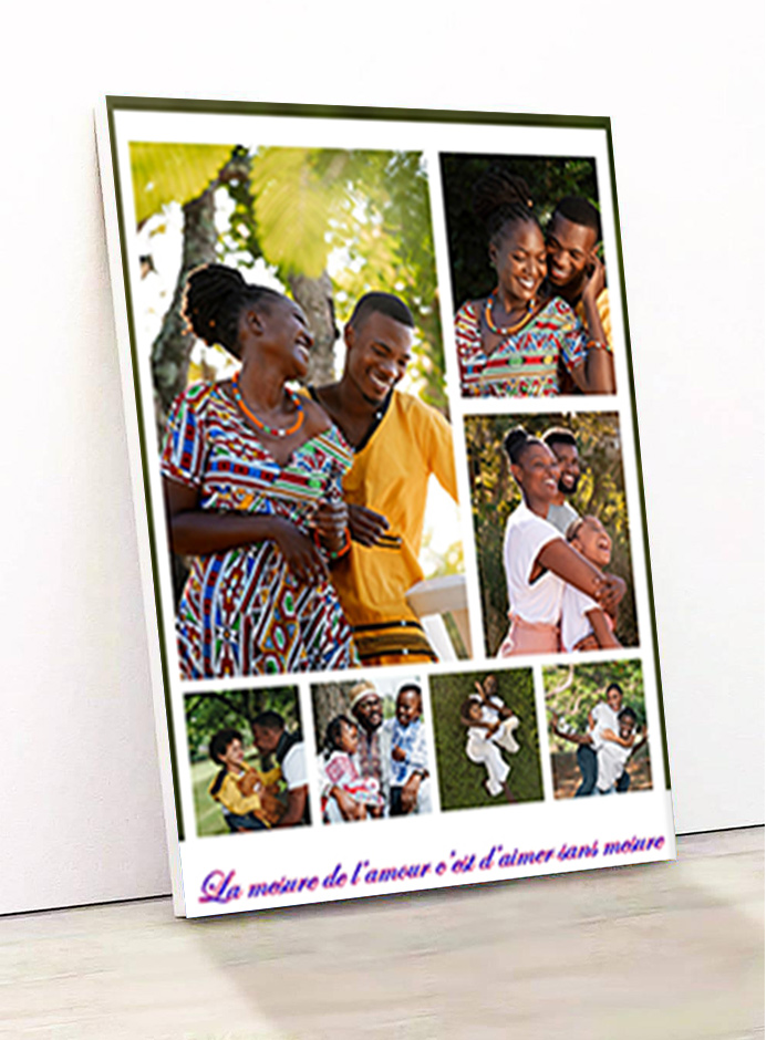 model de produit pour les agrandissements photos sur bois