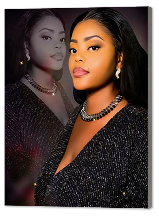 model de produit pour les agrandissements photos sur bois