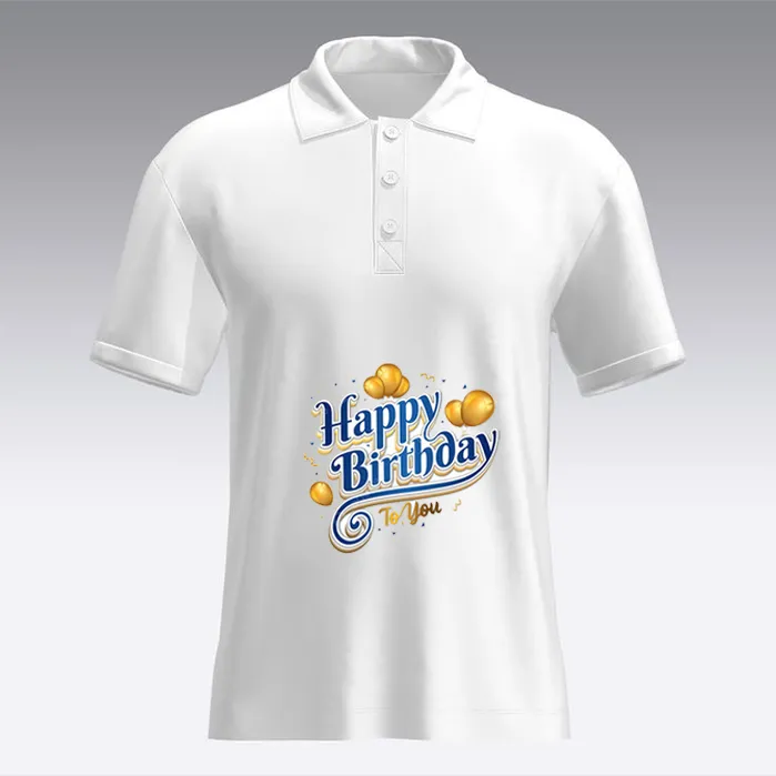 image de modele de polo personnalisé