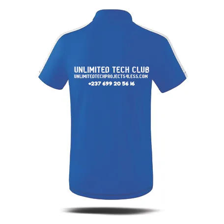 image de modele de polo personnalisé