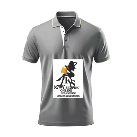 image de modele de polo personnalisé