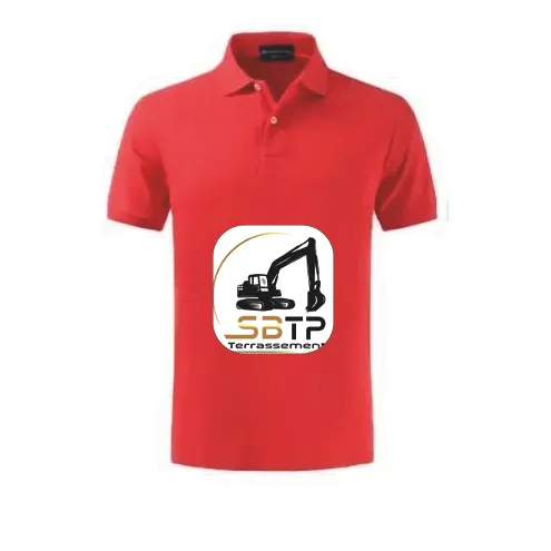 image de modele de polo personnalisé