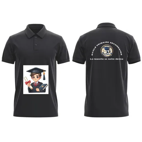 image de modele de polo personnalisé