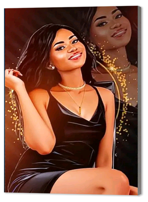 model de produit pour les agrandissements photos sur bois