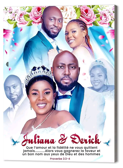 model de produit pour les agrandissements photos sur bois